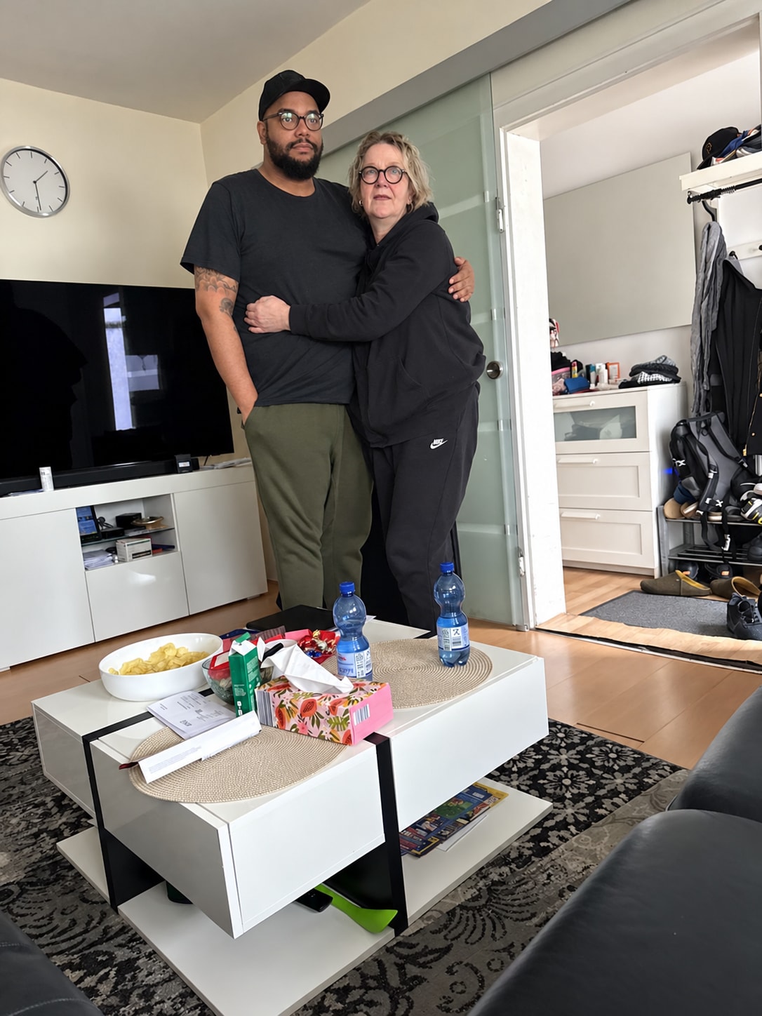 An embrace with Sylvia